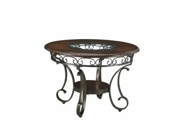 5 Piece Round Dining Table Set - Image 2