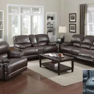 3PC  Leather Air Reclining Sofa set