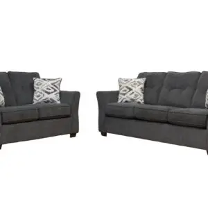 2PC CHENILLE FABRIC SOFA SET SALE
