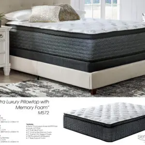Ultra Luxury Plush Euro Top 16.25 inch Mattress in A Box - Queen