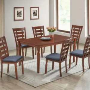 6PC Dining Table and 6 Chairs