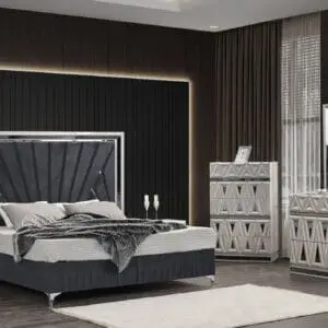 6PC LAVI QUEEN SIZE BEDROM SET